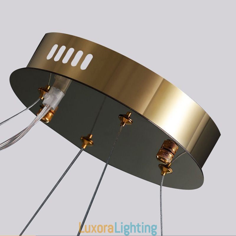 Designer Touch Decorative European Glass Chandelier Creative Light Luxury Pendant Light