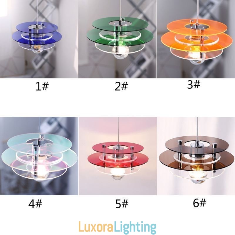 Designer Touch Decorative Nordic Pendant Light Post Modern Decoration Acrylic Hanging Light