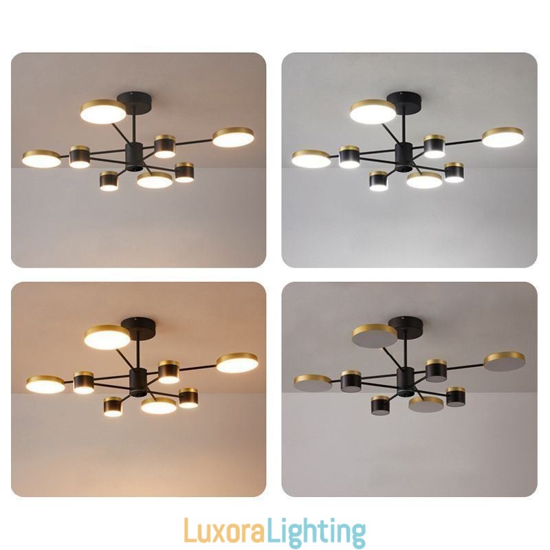 Designer Touch Decorative Chandelier Star Projection Pendant Light