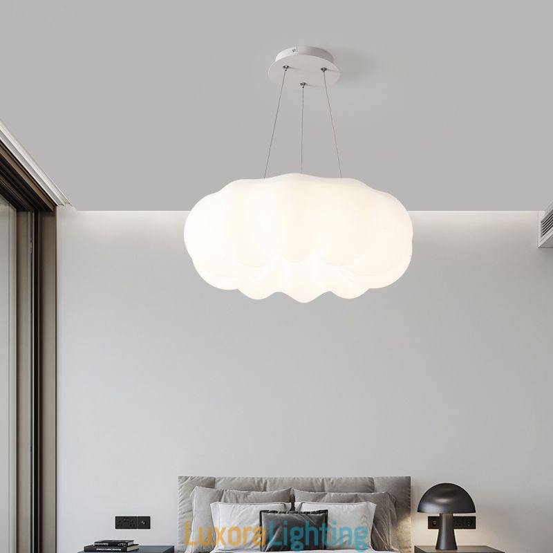 Designer Touch Decorative Nordic Pendant Lamp Creativity Pumpkin Shape Hanging Lights