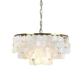 Designer Touch Decorative European Seashell Pendant Light