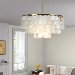 Designer Touch Decorative European Seashell Pendant Light
