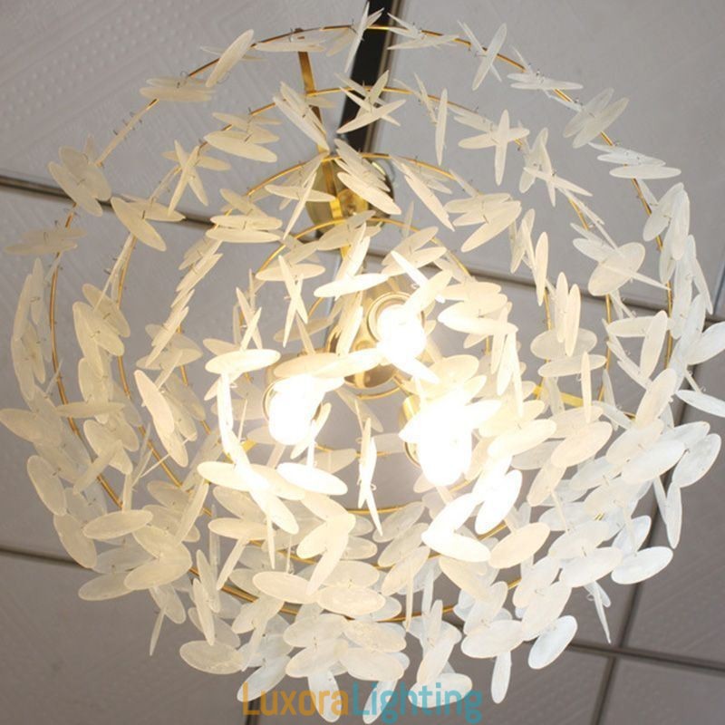 Designer Touch Decorative European Seashell Pendant Light