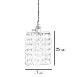 Designer Touch Decorative Modern Classic Chandelier White Shell Shade Pendant Ligthing Lamp Ceiling