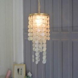 Designer Touch Decorative Contemporary Shell Hanging Ceiling Lighting