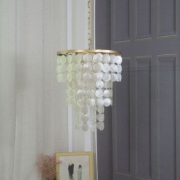 Designer Touch Decorative Contemporary Shell Hanging Ceiling Lighting