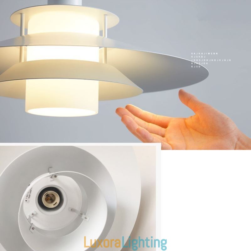 Designer Touch Decorative Nordic Aluminum Pendant Light Modern Minimalist Ceiling Lighting