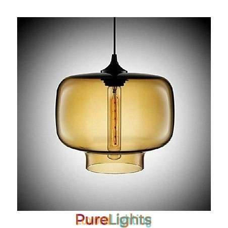 Designer Touch Decorative Bottle Design Pendant 1 Light Concise Iron Painting