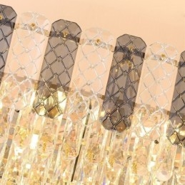 Designer Touch Decorative Modern Crystal Pendant Light Luxury Oval Hanging Light