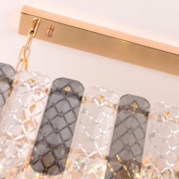 Designer Touch Decorative Modern Crystal Pendant Light Luxury Oval Hanging Light