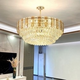 Designer Touch Decorative Luxury European Pendant Light Crystal Ceiling Light