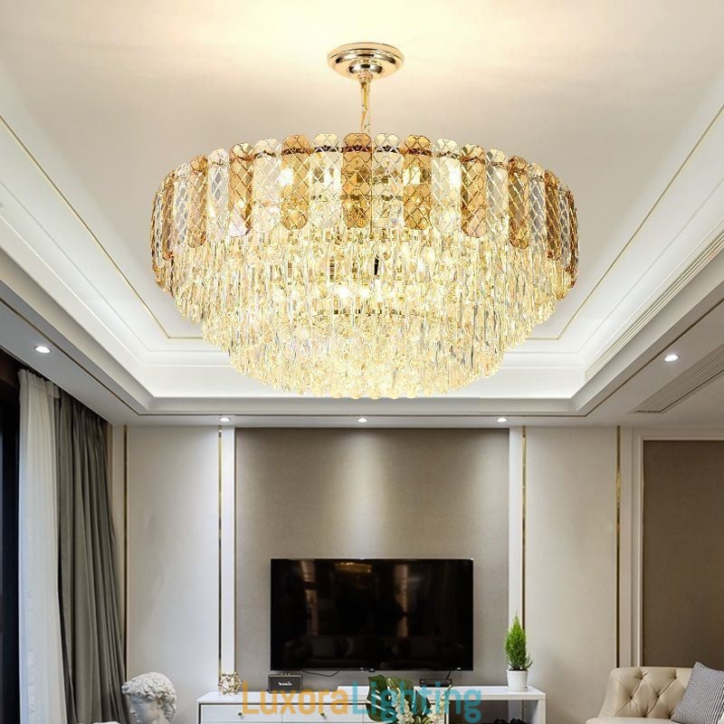 Designer Touch Decorative Luxury European Pendant Light Crystal Ceiling Light