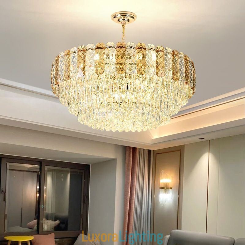 Designer Touch Decorative Luxury European Pendant Light Crystal Ceiling Light