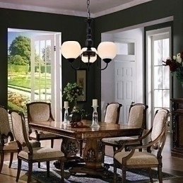 Designer Touch Decorative Traditional Classic Candle Style Bronze Chandelier