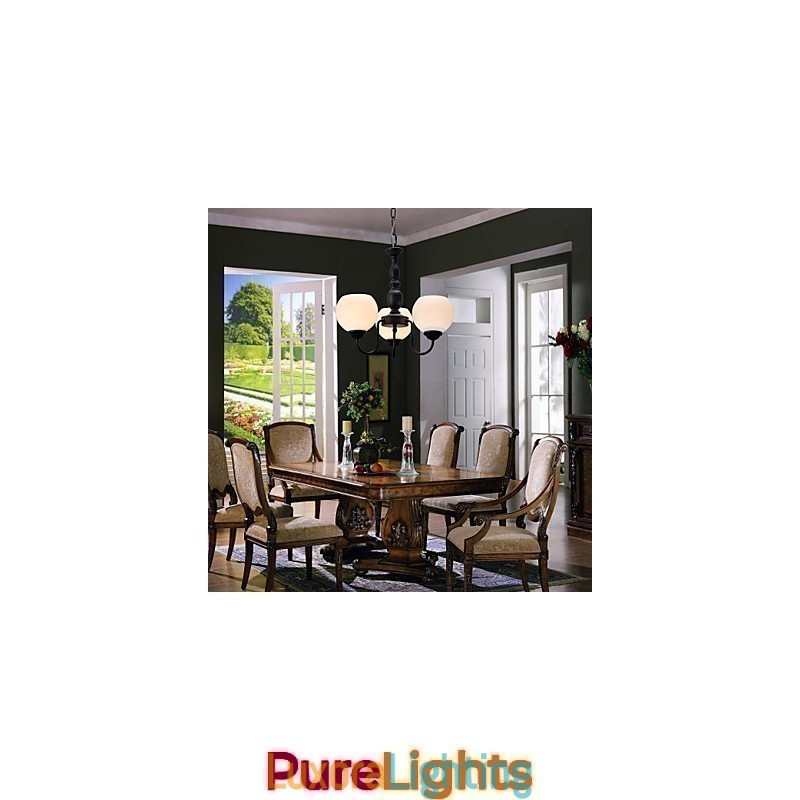 Designer Touch Decorative Traditional Classic Candle Style Bronze Chandelier