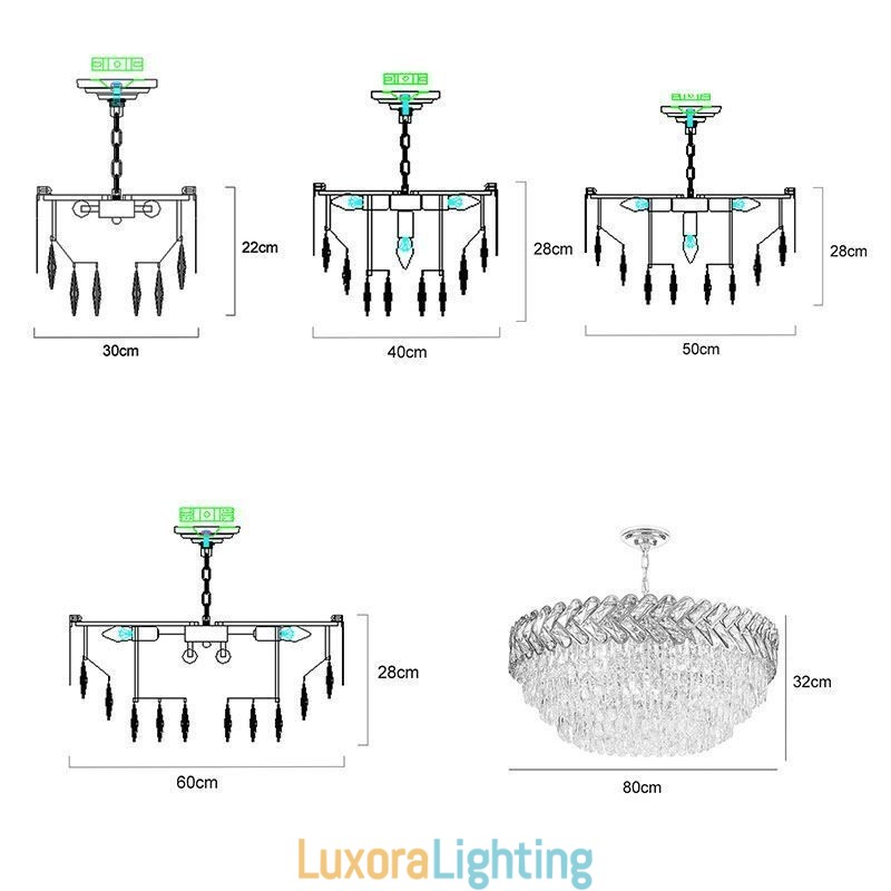 Designer Touch Decorative Crystal Pendant Light Gold Ceiling Light Fixture