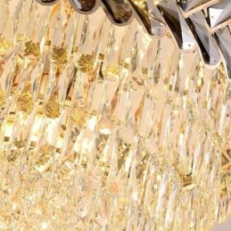 Designer Touch Decorative Crystal Pendant Light Gold Ceiling Light Fixture