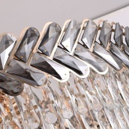 Designer Touch Decorative Crystal Pendant Light Gold Ceiling Light Fixture