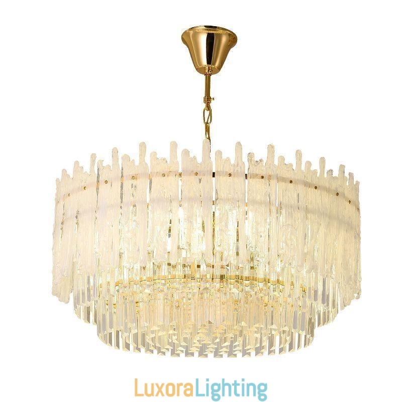Designer Touch Decorative Crystal Round Coral Ceiling Light Pendant Light