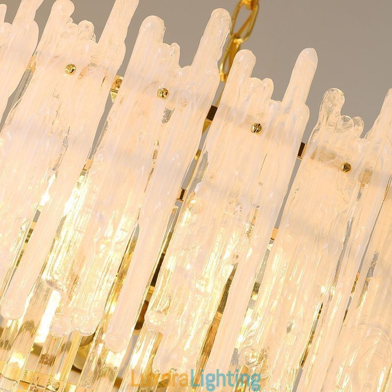 Designer Touch Decorative Crystal Round Coral Ceiling Light Pendant Light