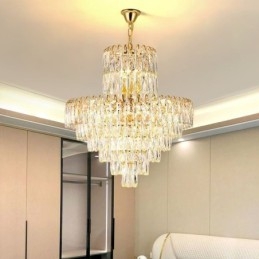 Designer Touch Decorative Modern Crystal Pendant Light Contemporary Ceiling Lights Fixtures