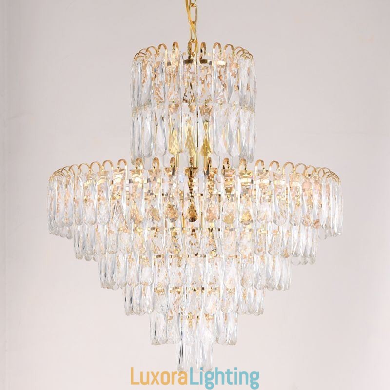 Designer Touch Decorative Modern Crystal Pendant Light Contemporary Ceiling Lights Fixtures