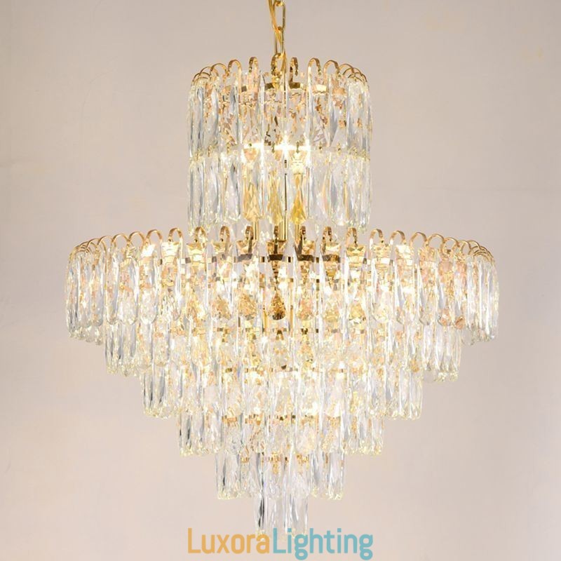 Designer Touch Decorative Modern Crystal Pendant Light Contemporary Ceiling Lights Fixtures