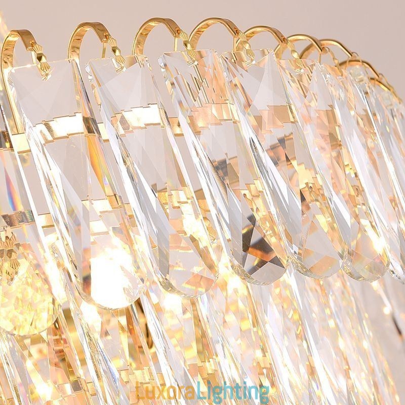 Designer Touch Decorative Modern Crystal Pendant Light Contemporary Ceiling Lights Fixtures