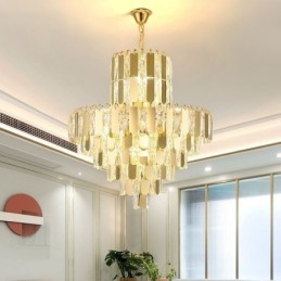 Designer Touch Decorative Modern Crystal Pendant Light Contemporary Ceiling Lights Fixtures