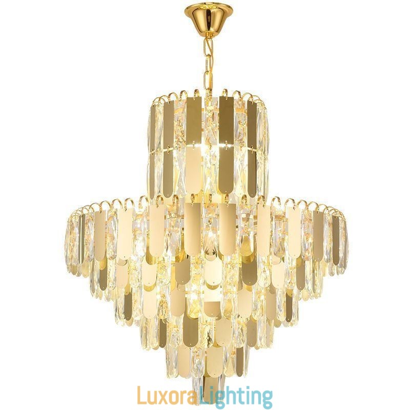Designer Touch Decorative Modern Crystal Pendant Light Contemporary Ceiling Lights Fixtures