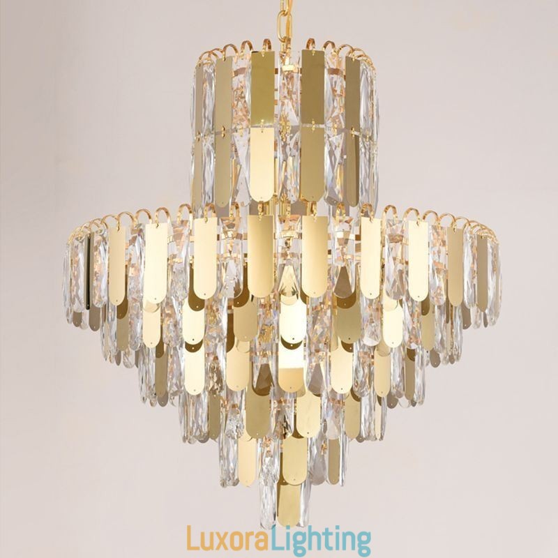 Designer Touch Decorative Modern Crystal Pendant Light Contemporary Ceiling Lights Fixtures