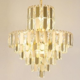 Designer Touch Decorative Modern Crystal Pendant Light Contemporary Ceiling Lights Fixtures