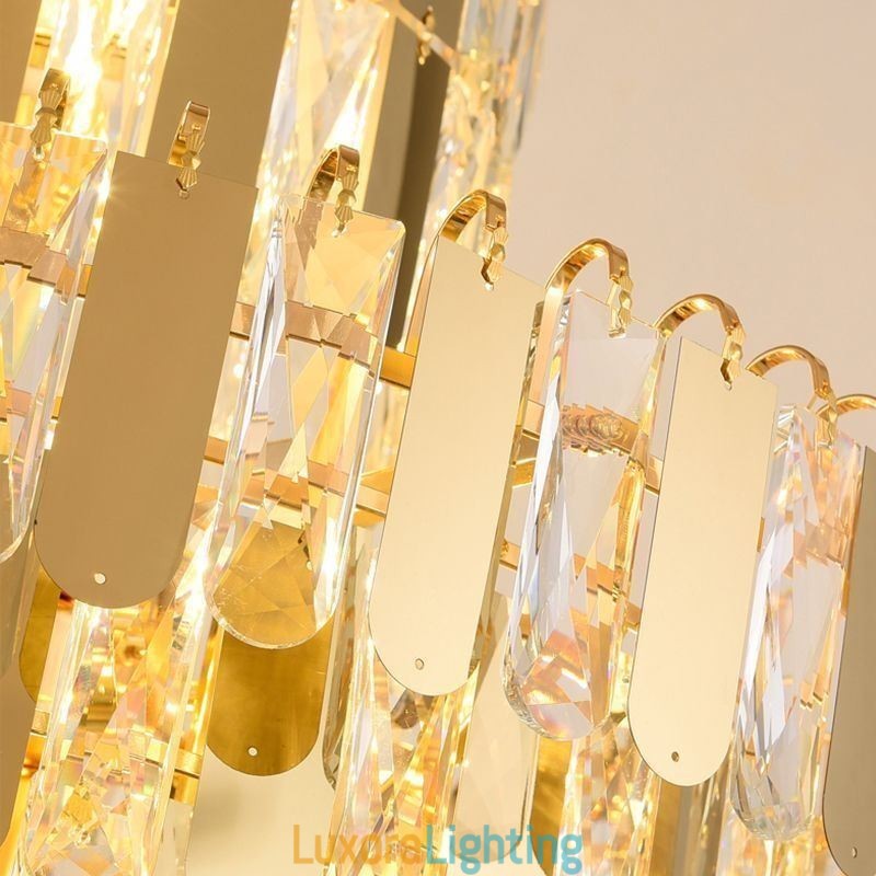 Designer Touch Decorative Modern Crystal Pendant Light Contemporary Ceiling Lights Fixtures