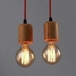 Designer Touch Decorative Chandelier Mini Style Modern Contemporary Wood Bamboo