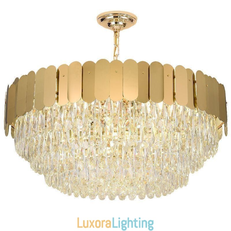 Designer Touch Decorative Modern Pendant light Crystal Round Hanging Ceiling Light