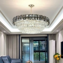Designer Touch Decorative Crystal Pendant Light Contemporary Ceiling Lights Fixtures