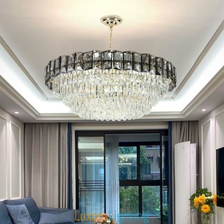Designer Touch Decorative Crystal Pendant Light Contemporary Ceiling Lights Fixtures
