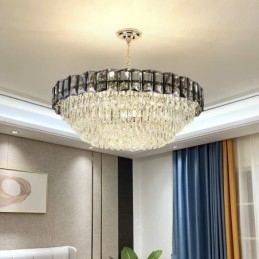Designer Touch Decorative Crystal Pendant Light Contemporary Ceiling Lights Fixtures