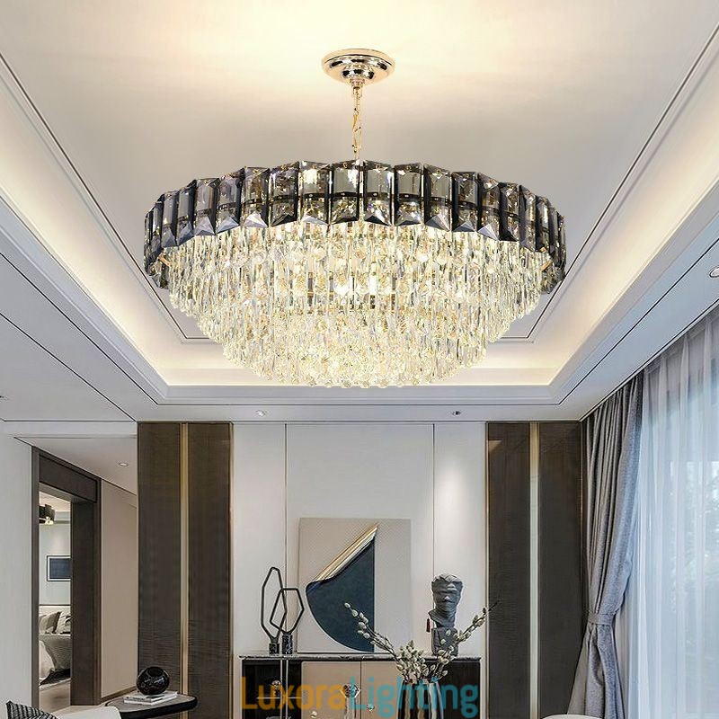 Designer Touch Decorative Crystal Pendant Light Contemporary Ceiling Lights Fixtures