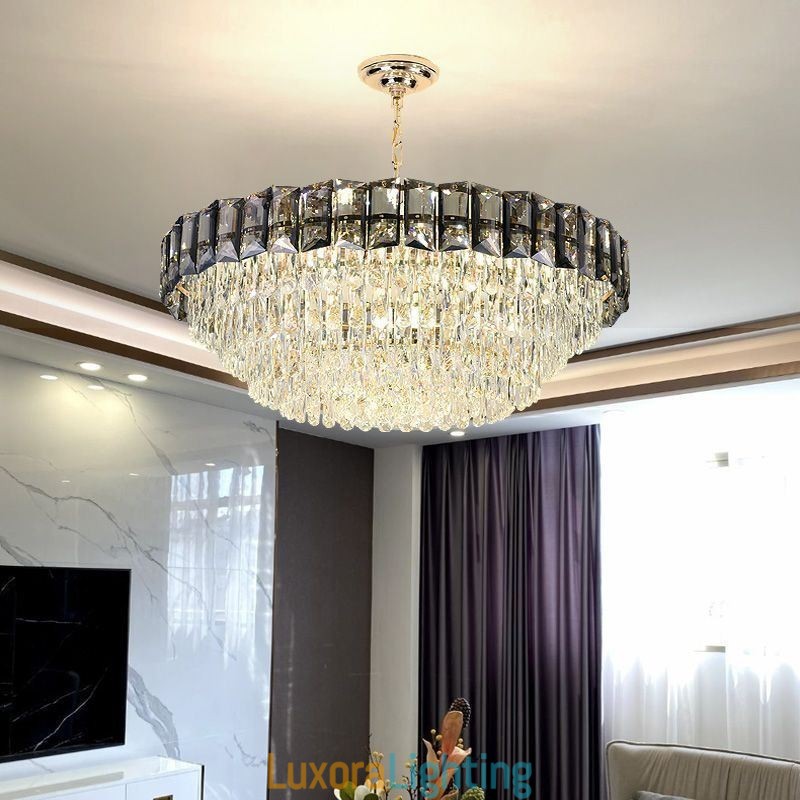 Designer Touch Decorative Crystal Pendant Light Contemporary Ceiling Lights Fixtures