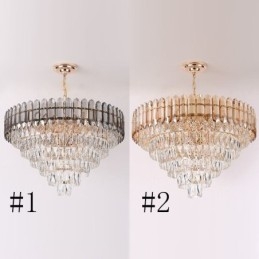 Designer Touch Decorative Modern Crystal Pendant Light Ceiling Lighting Fixture