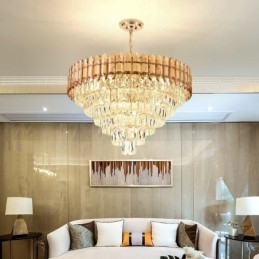 Designer Touch Decorative Modern Crystal Pendant Light Ceiling Lighting Fixture