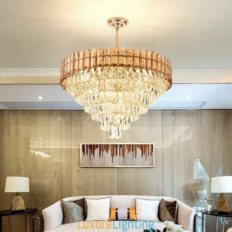 Designer Touch Decorative Modern Crystal Pendant Light Ceiling Lighting Fixture