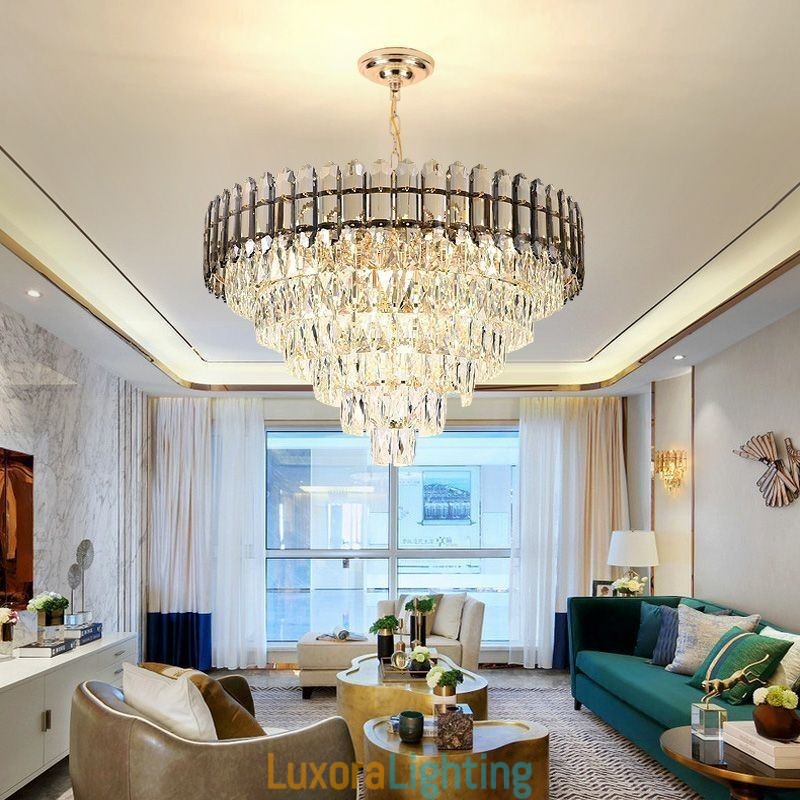 Designer Touch Decorative Modern Crystal Pendant Light Ceiling Lighting Fixture
