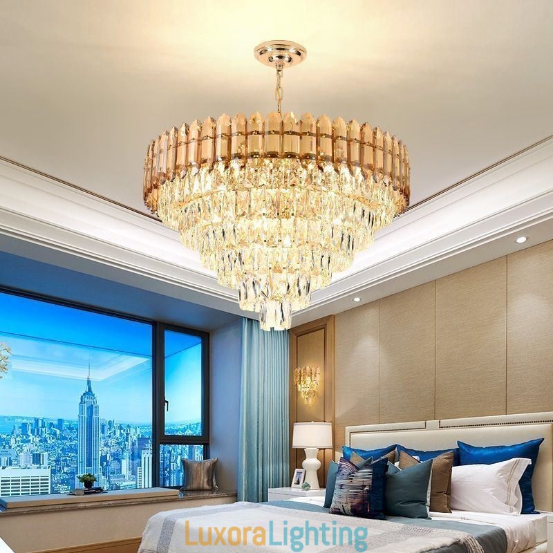 Designer Touch Decorative Modern Crystal Pendant Light Ceiling Lighting Fixture