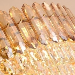 Designer Touch Decorative Modern Gold Crystal Pendant Lighting Hanging Light