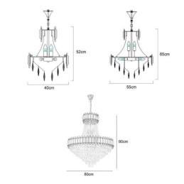 Designer Touch Decorative Modern Crystal Pendant Light Ceiling Light