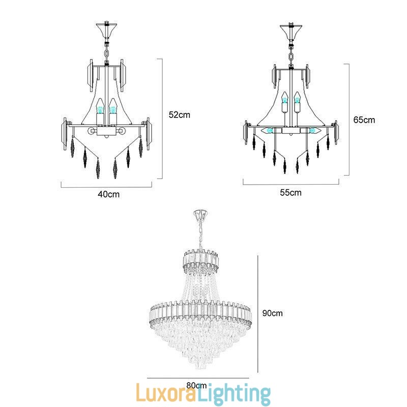 Designer Touch Decorative Modern Crystal Pendant Light Ceiling Light