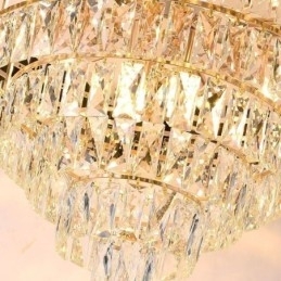 Designer Touch Decorative Luxury Crystal Pendant Light Ceiling Light 6 9 12 Lights