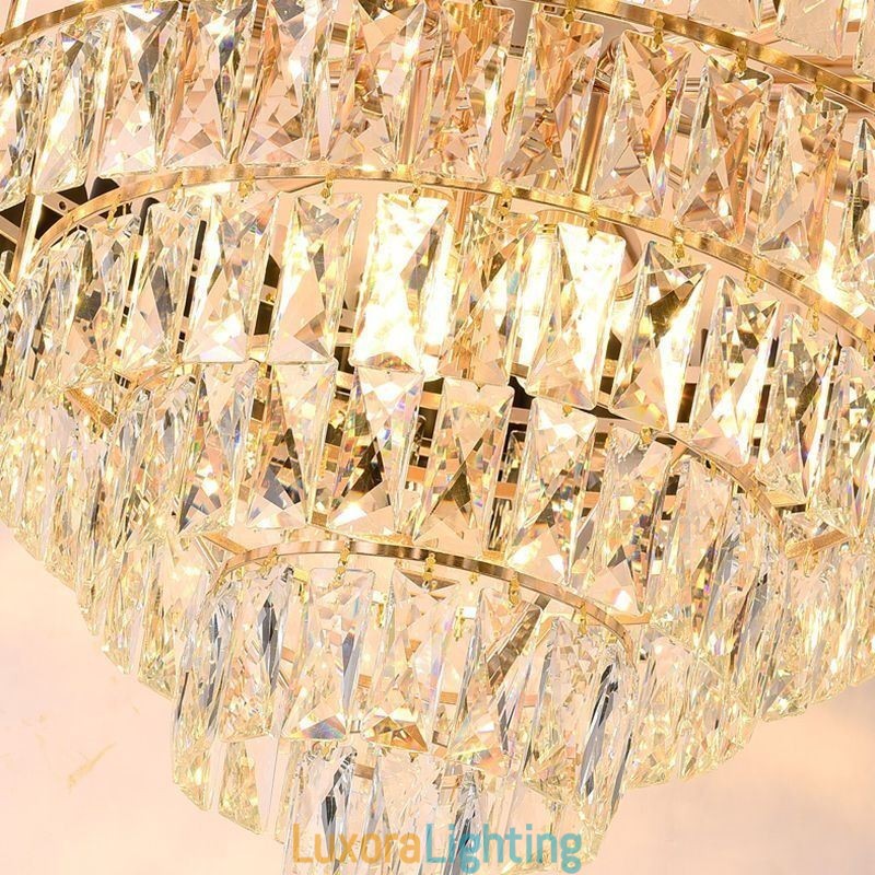 Designer Touch Decorative Luxury Crystal Pendant Light Ceiling Light 6 9 12 Lights